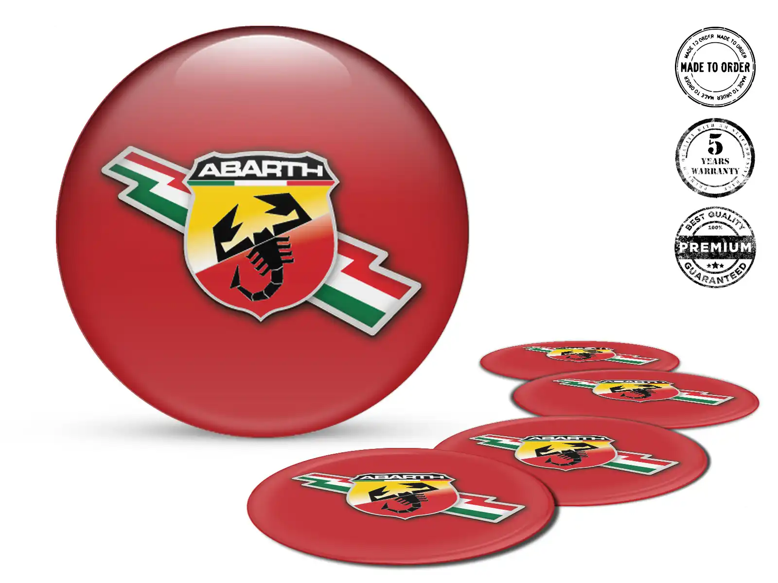Fiat Abarth Ruota Distintivi Edizione Emblemi Auto Pregiati